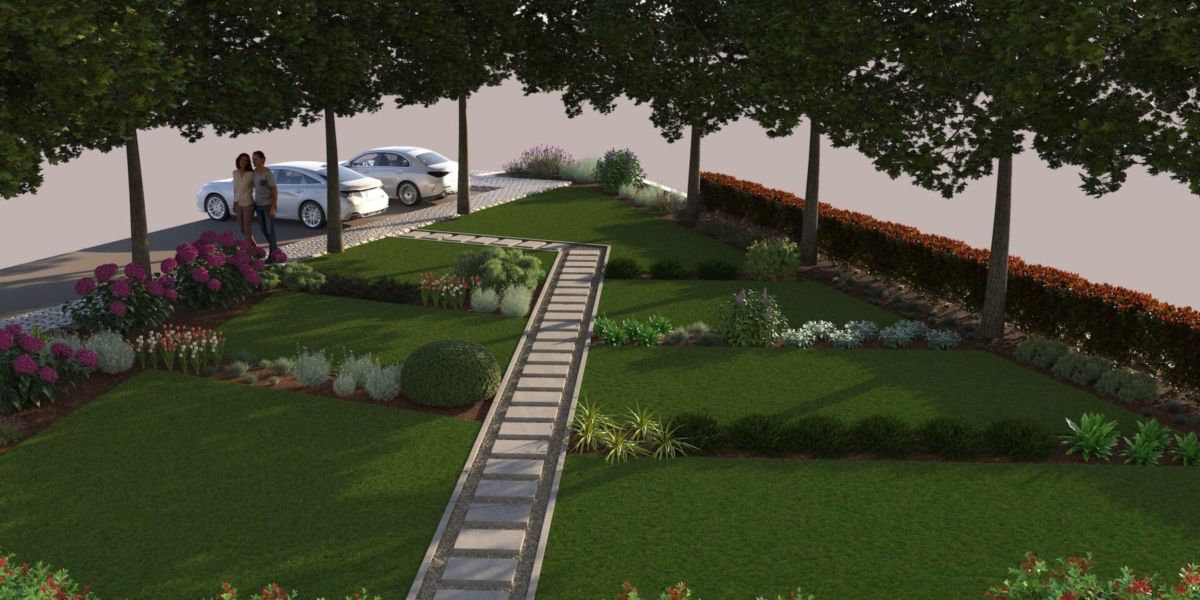 Holland Pázsit csapata bemutatókertet épít, így készül